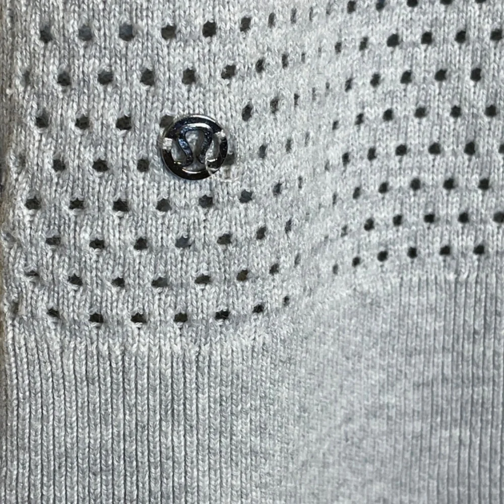lululemon athletica Gray Knit Cardigan